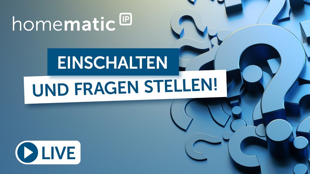 Homematic IP Live | Homematic IP Wired Glasdisplay mit Holger & Pascal