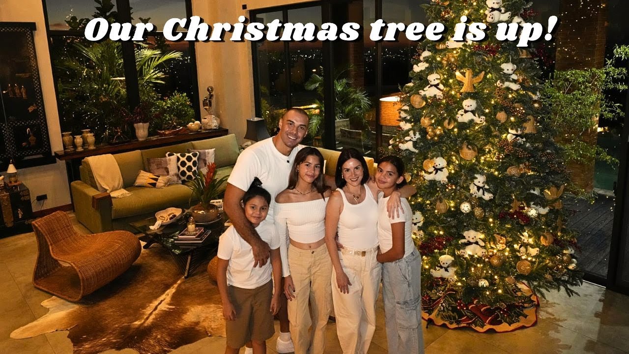 Our Christmas tree is up!