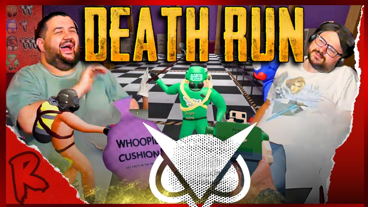 Gmod Deathrun — карта «Смертельная компания» (смешные моменты Garry's Mod) — @VanossGaming | РЕАК...