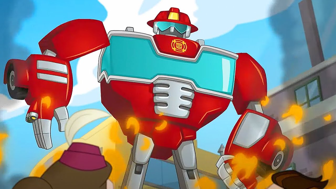 Fire Downtown! | Rescue Bots | Season 3 Episode 11 | Kids Cartoon | Transformers Junior