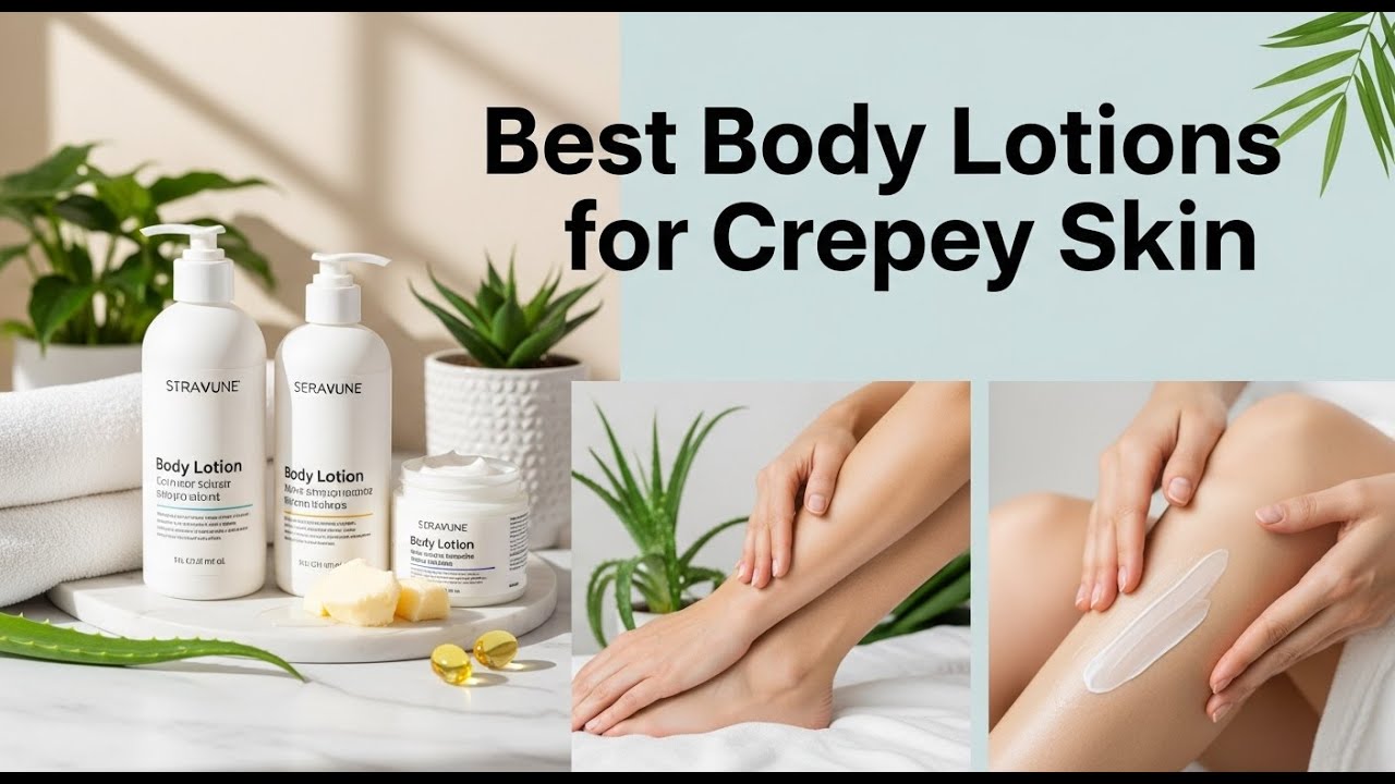 ✅ TOP 5 Best Body Lotions for Crepey Skin That Actually Work