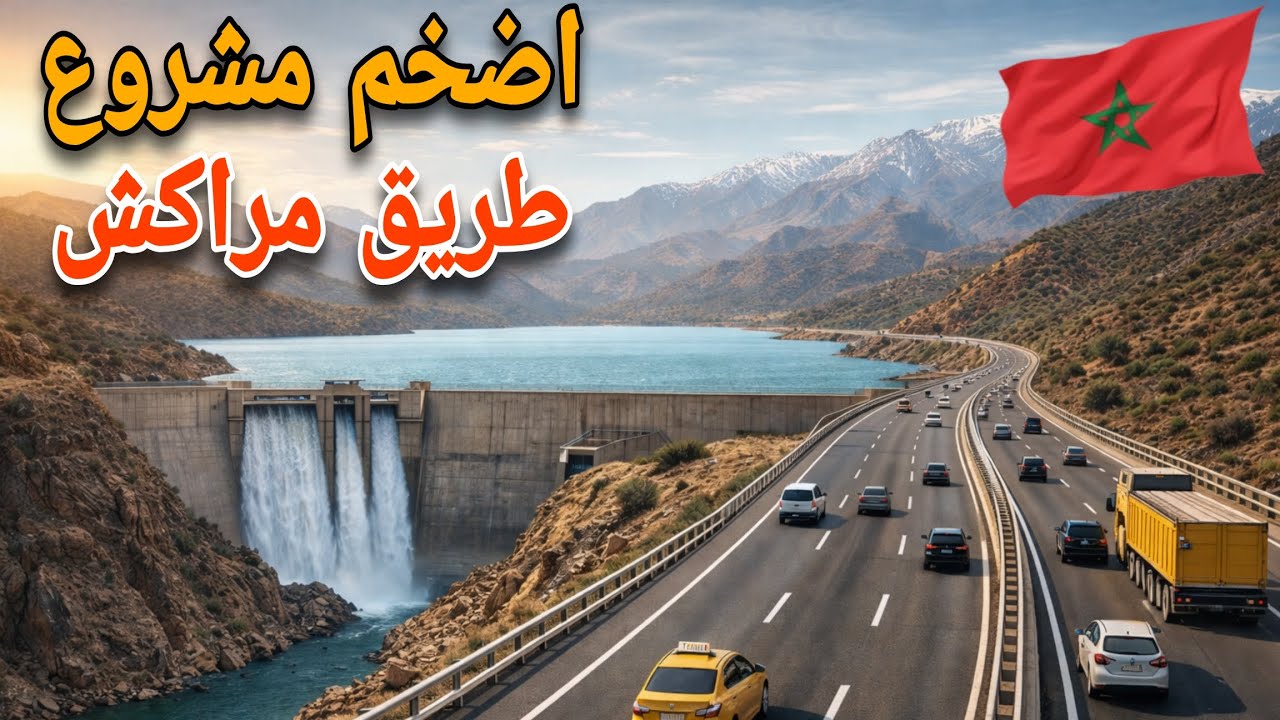 اضخم مشروع: طريق مراكش وارزازات 
