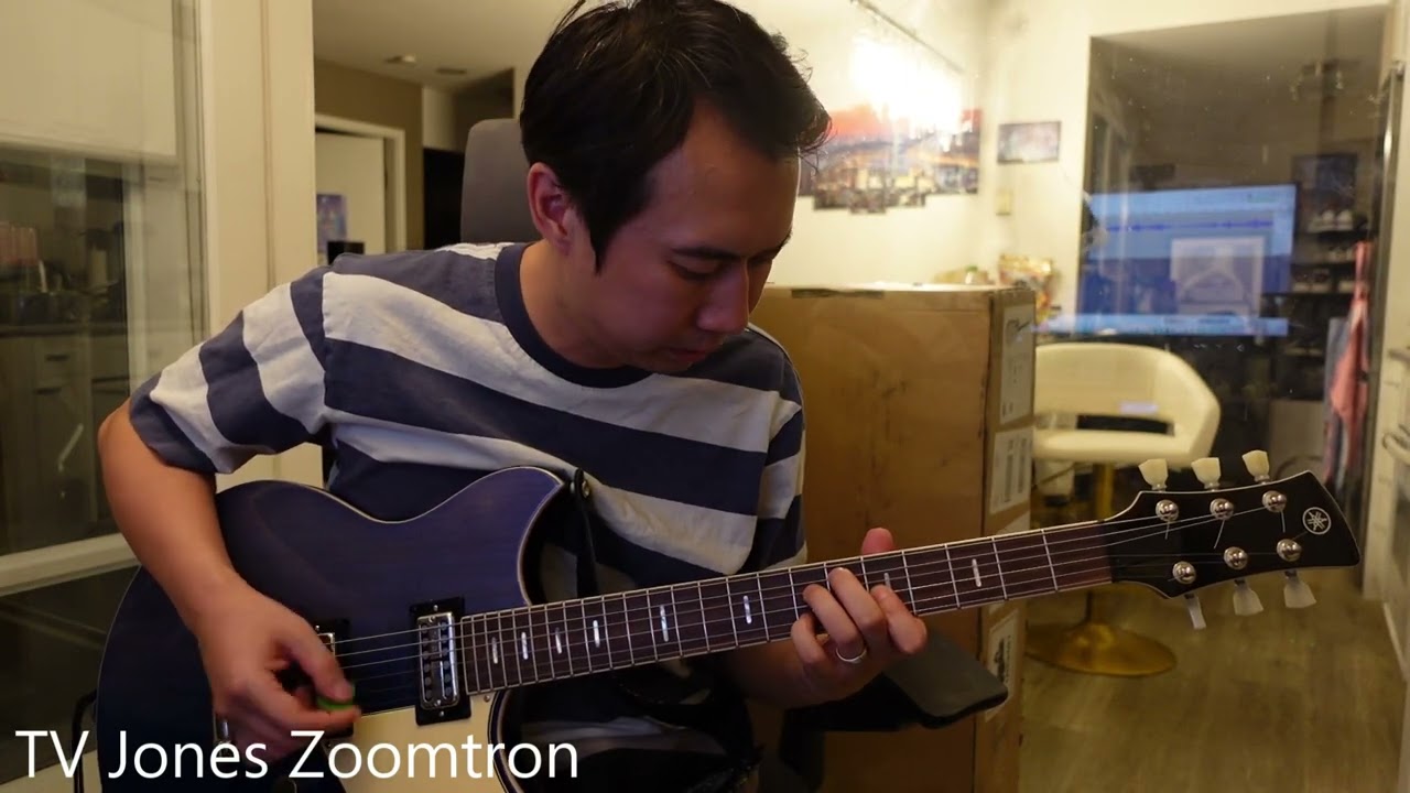 TV Jones Paul Yandell Duotron vs Zoomtron pickup comparison / demo