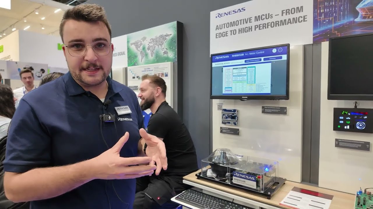 Renesas RH850/U2B на Embedded World 2026, управление двигателями, БПФ, зональный контроллер.