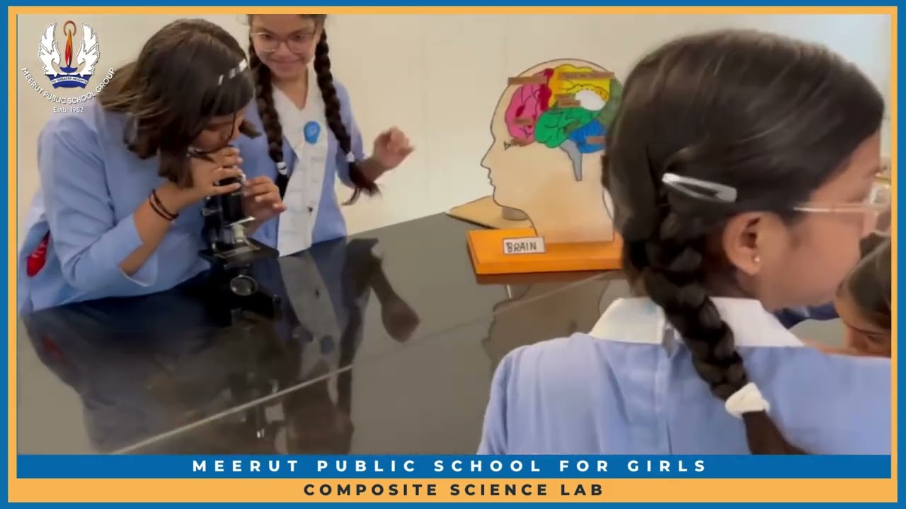 A tour of Meerut Public School For Girls, West End Road, Meerut Cantt.
