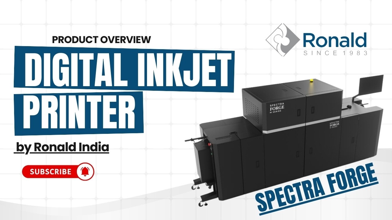 Digital Inkjet Printing Machine | SPECTRA FORGE by Ronald India