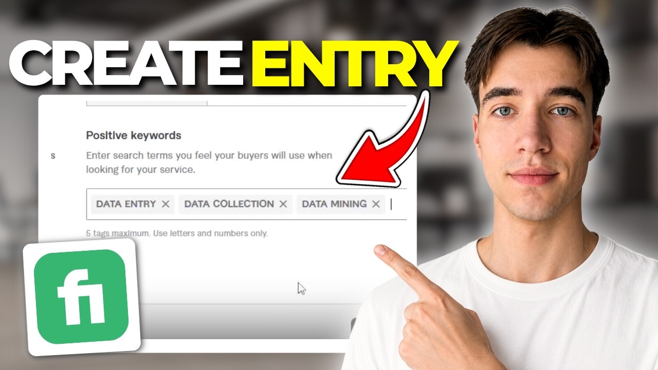How To Create A Fiverr Gig For Data Entry (Tutorial 2026)