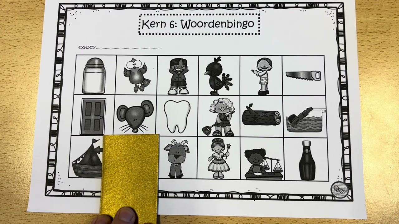 Oefendictee kern 6 VLL