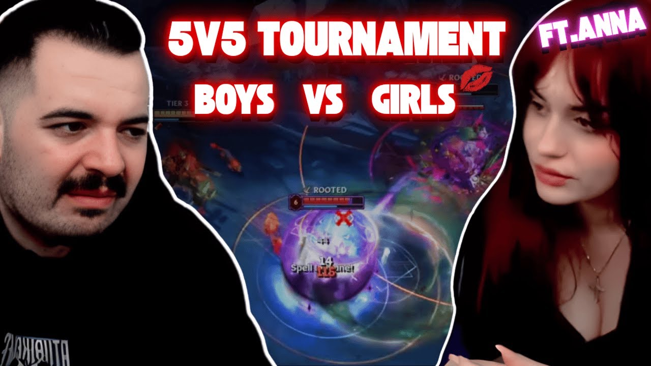 5v5 Tournamet Girls vs Boys ft. Anna | Antilipsi