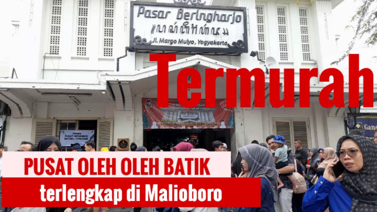 PUSAT OLEH OLEH BATIK,PASAR BERINGHARJO MALIOBORO YOGYAKARTA || BL CELL CHANEL