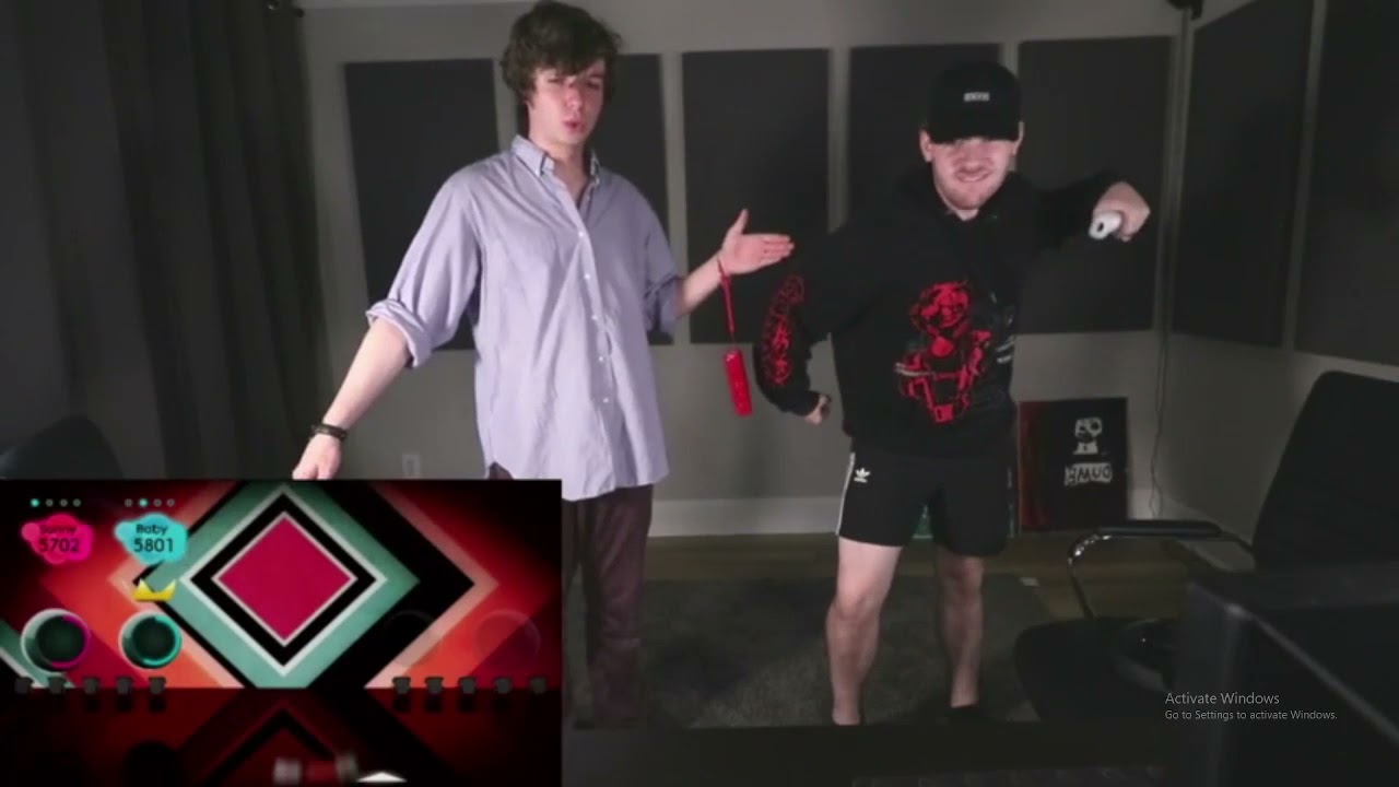 Karl and Sapnap Just Dance! all of Just Dance 2-End