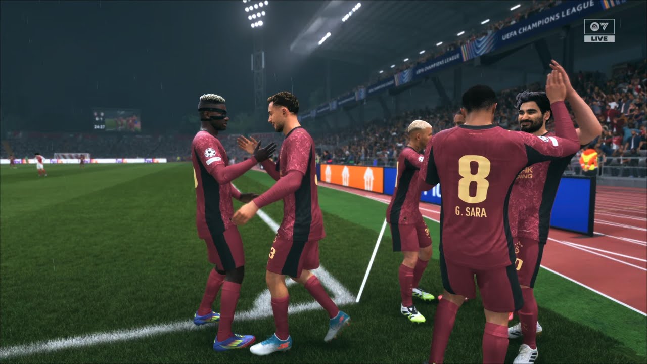 MONACO-GALATASARAY EA SPORTS FC 26 Fifa26 Türkçe Spiker Champions League