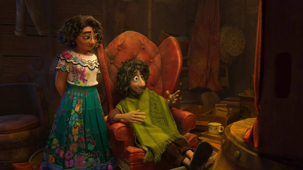 Encanto - Mirabel and Bruno scene