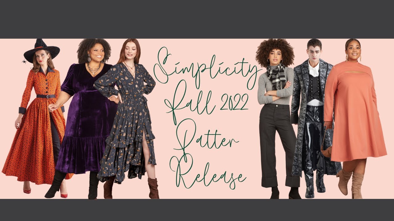 Simplicity Fall 2022 Pattern Release First Look
