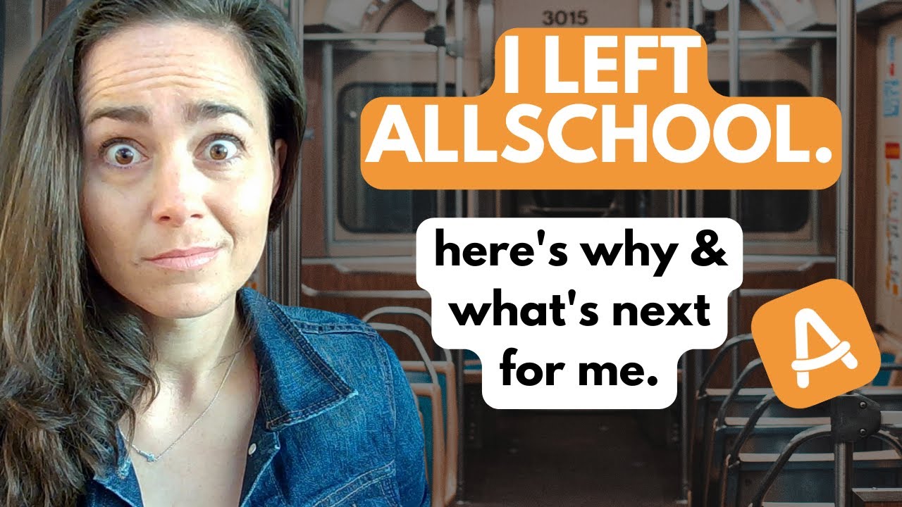 I left Allschool. Here's why and what I’m doing next.