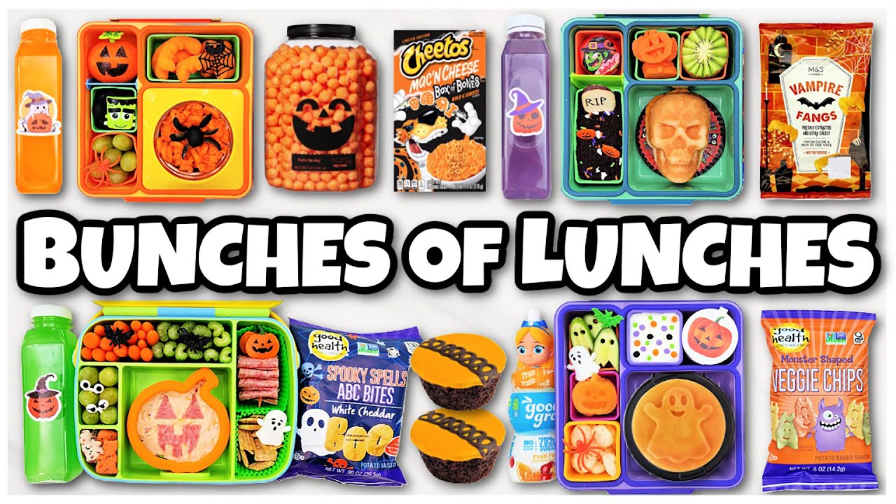 HALLOWEEN LUNCHES + Our Costume Reveal & *EXTREME* DISNEY CAMPING