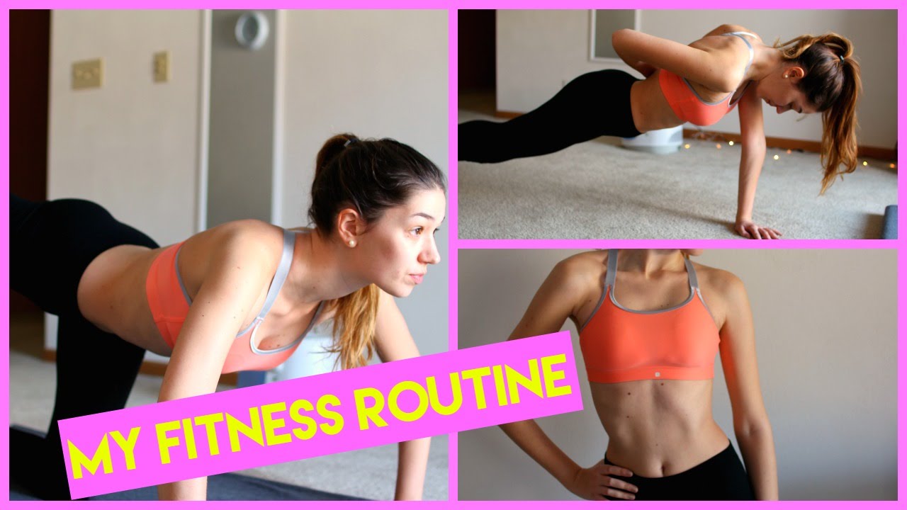 ♥MY FITNESS ROUTINE!!!♥ Workout!  ITA