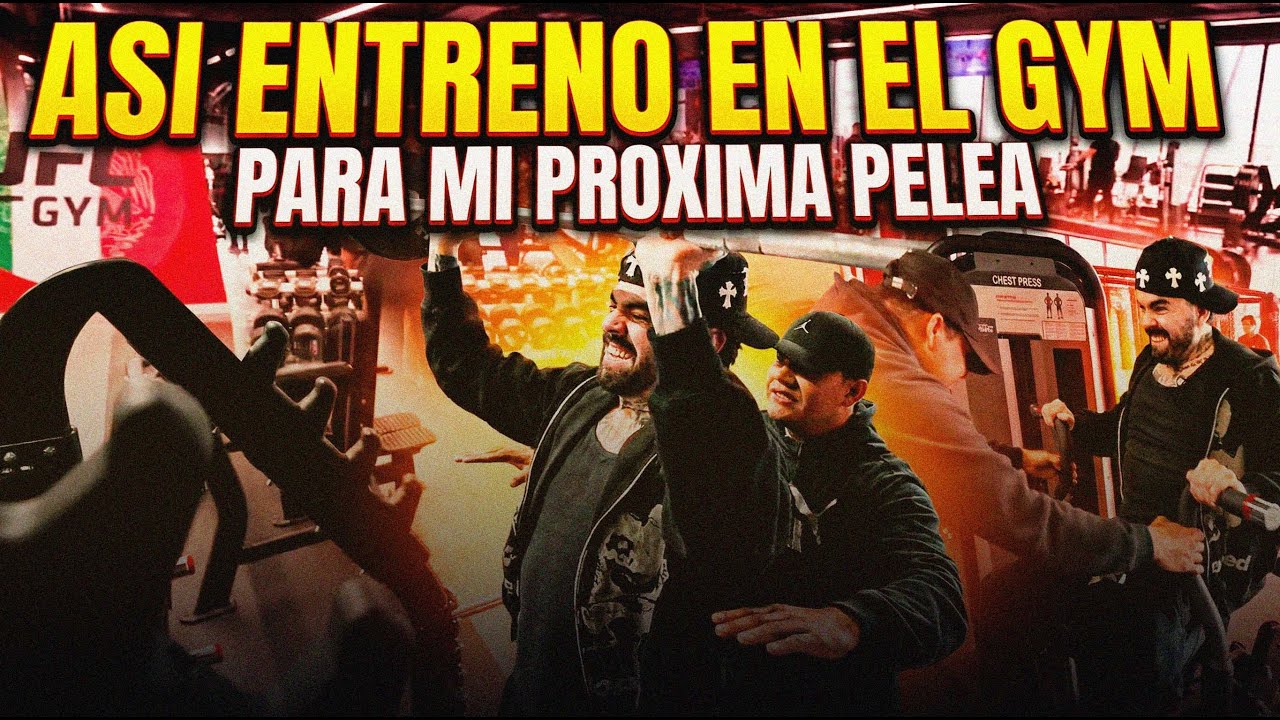 ASI ENTRENO EN EL GYM PARA MI PROXIMA PELEA | MAESTRO SHIFU