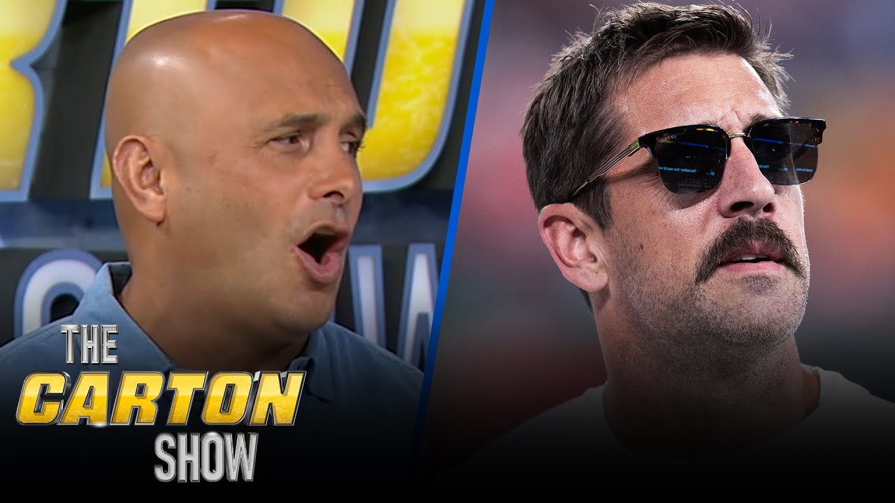 Aaron Rodgers misses minicamp for Egypt Trip, Are Jets to Blame for 'Hysteria'? | THE CARTON SHOW