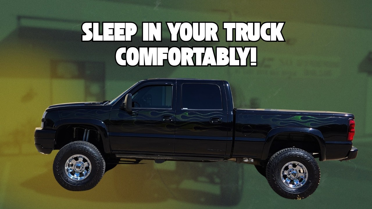 Sleep in your Truck on a Long Road Trip