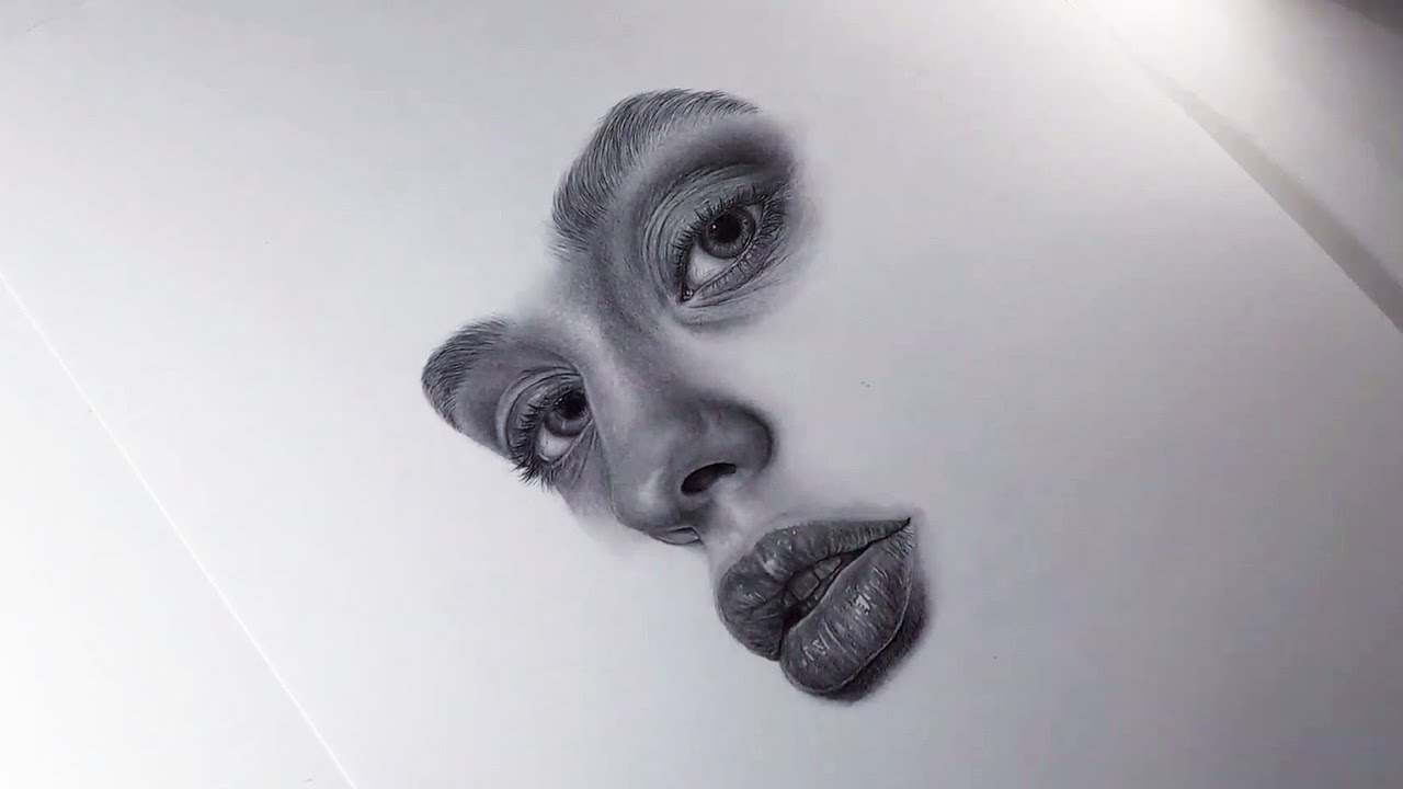 How To Draw A Female Face 