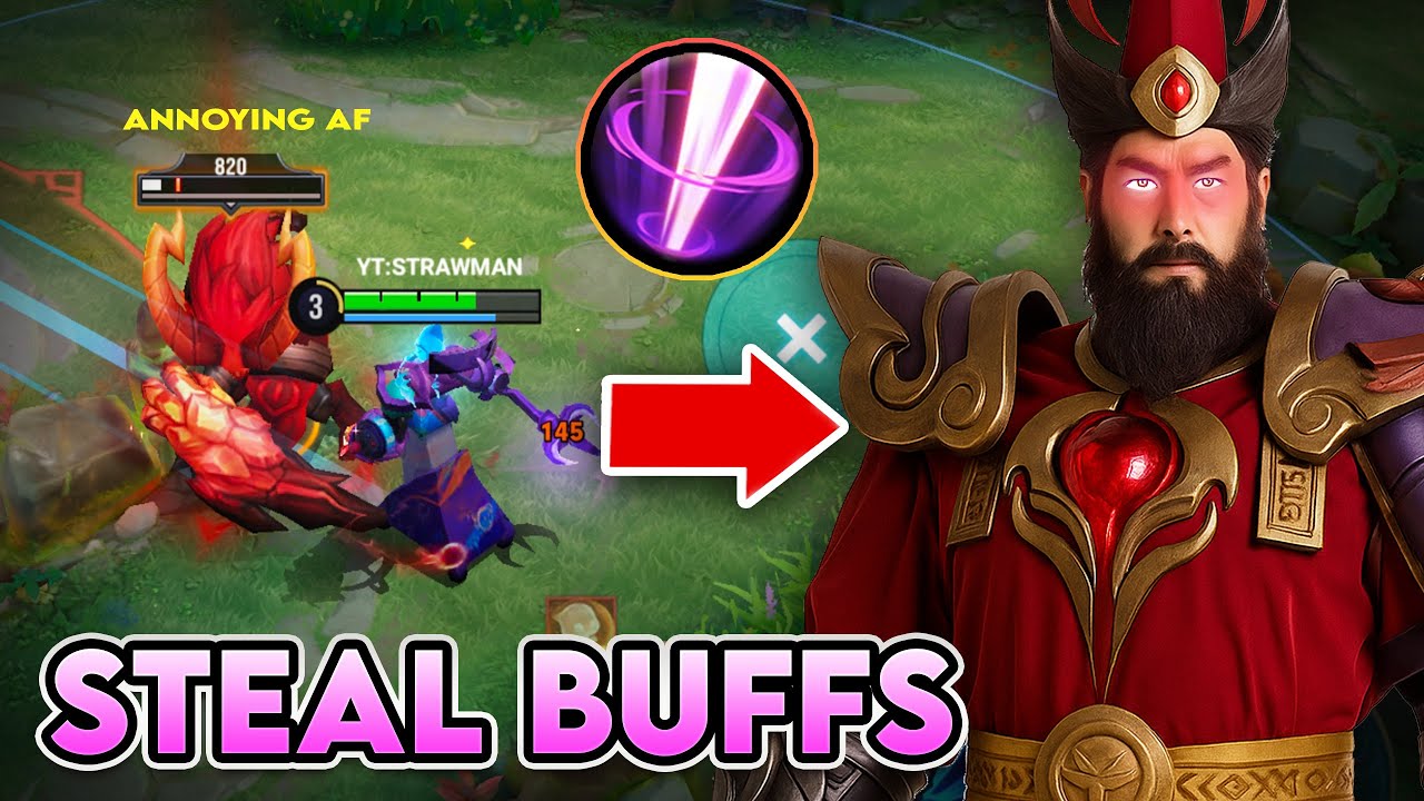 HOK: ZHONG KUI SMITE TROLL GAMEPLAY 🐸 HOW DID WE WIN? NO SKILL❌ PURE LUCK 🤣