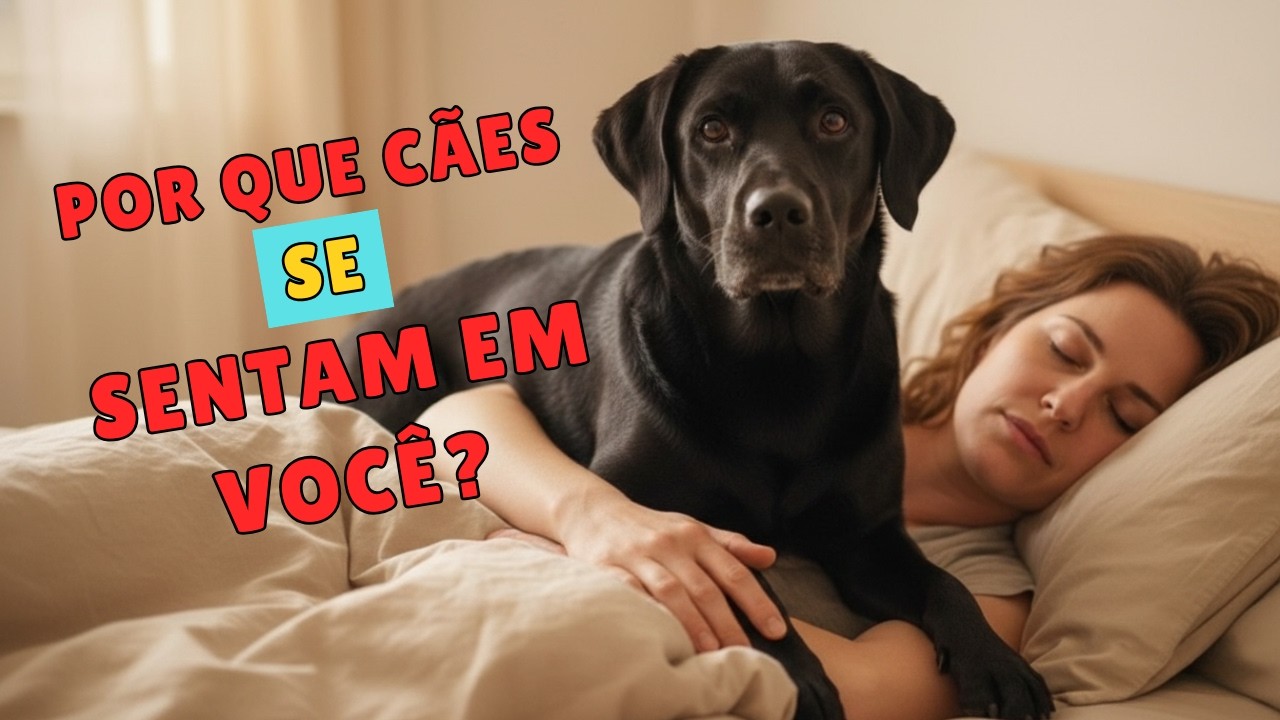 Quando Um Cachorro De Repente Senta Em Você… É ISTO Que Ele Realmente Está Fazendo