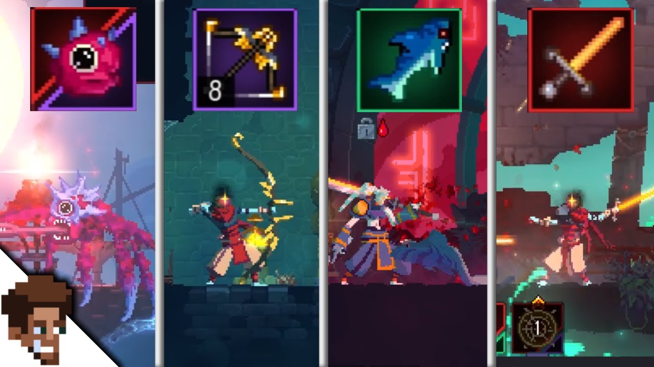 Dead Cells The Queen and The Sea Weapon Blueprints and Showcase
