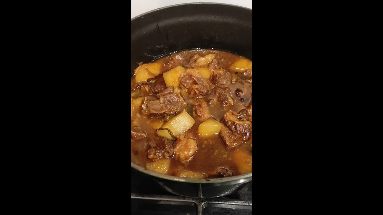 Chinese style Beef stew 