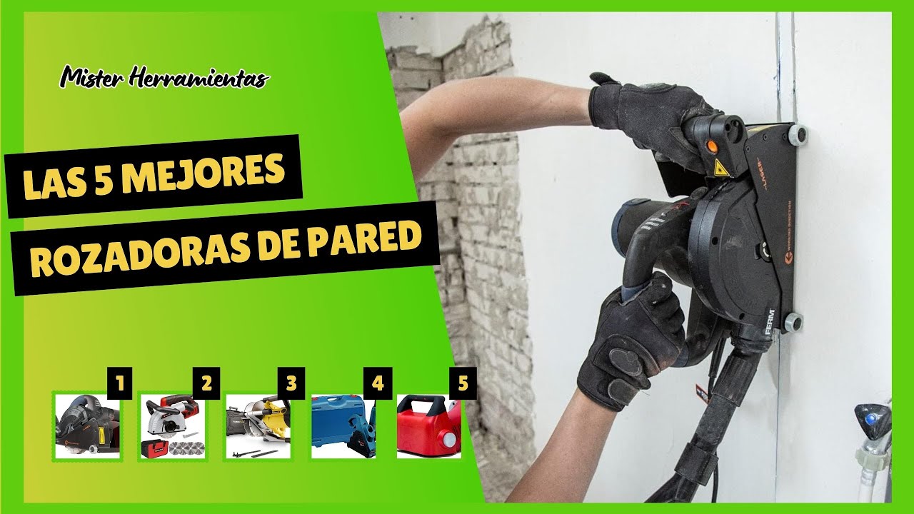 5 Mejores Rozadoras de Pared: No Compres una máquina para hacer rozas sin ver esta comparativa