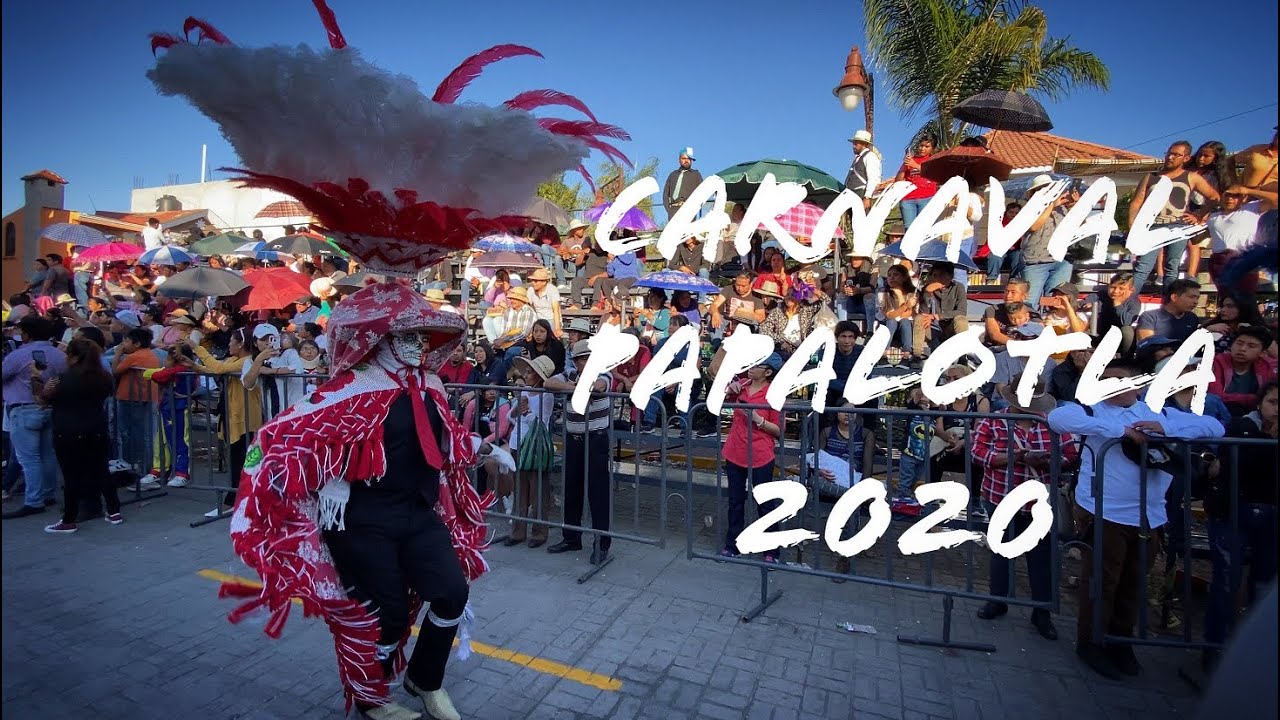 La Presentación del Carnaval Papalotla 2020.  Barrio Xolalpa 4K (completo)