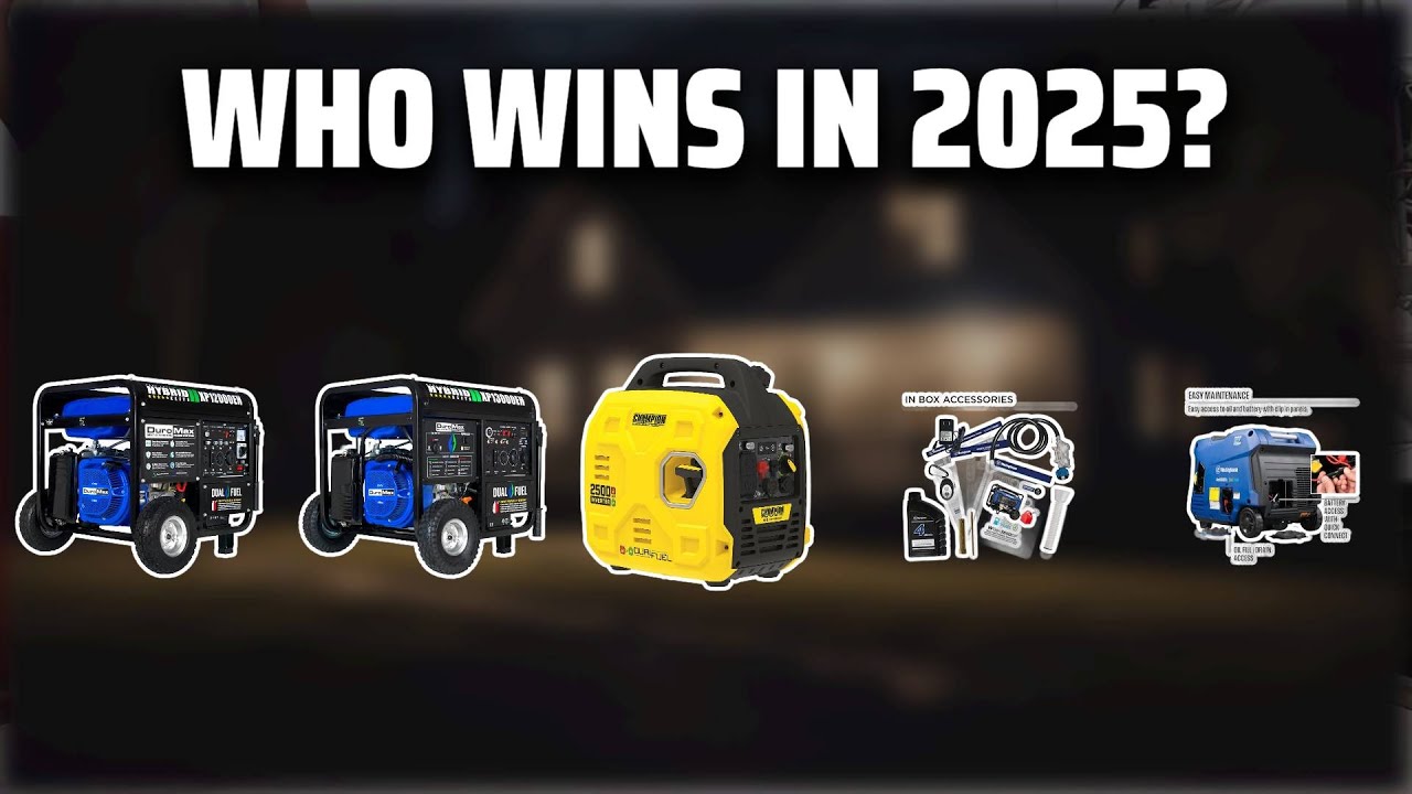 The Top 5 Best Propane Generator in 2025 - Must Watch Before Buying!