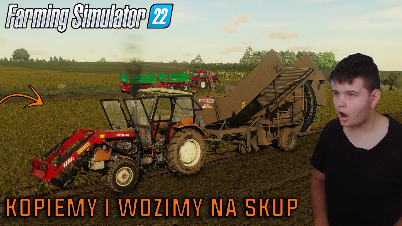 Kopanie Ziemniaków😱Przód DO Góry🔥Wozimy NA Skup 🤑Wschodni Rolnik #166 S2🌾