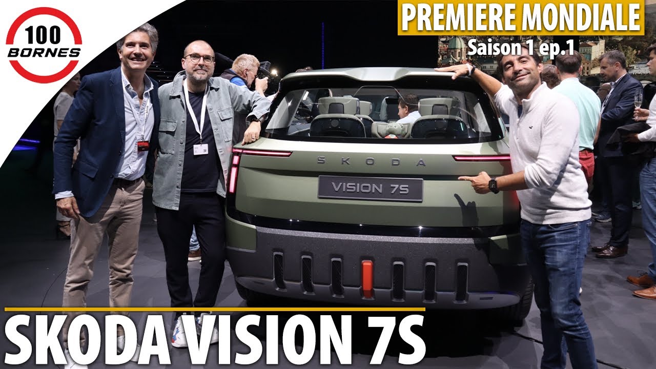 PREMIERE MONDIALE du concept SKODA VISION 7S