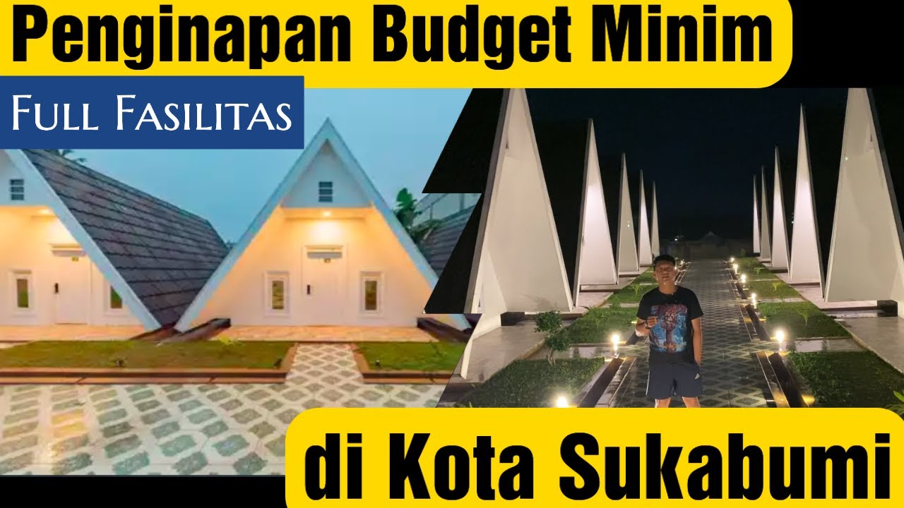 PENGINAPAN paling gua REKOMEN DI KOTA SUKABUMI‼️ SUDAH AC ,WATER HEATER,DESAIN UNIK WIFI CUMA 150K