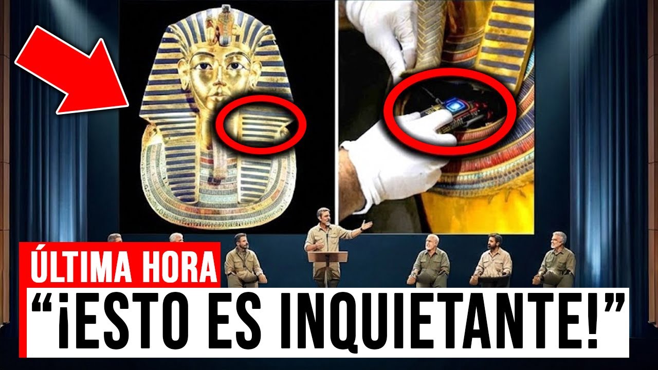 La m&aacute;scara de Tutankam&oacute;n revel&oacute; un secreto imposible gracias a im&aacute;genes cu&aacute;nticas