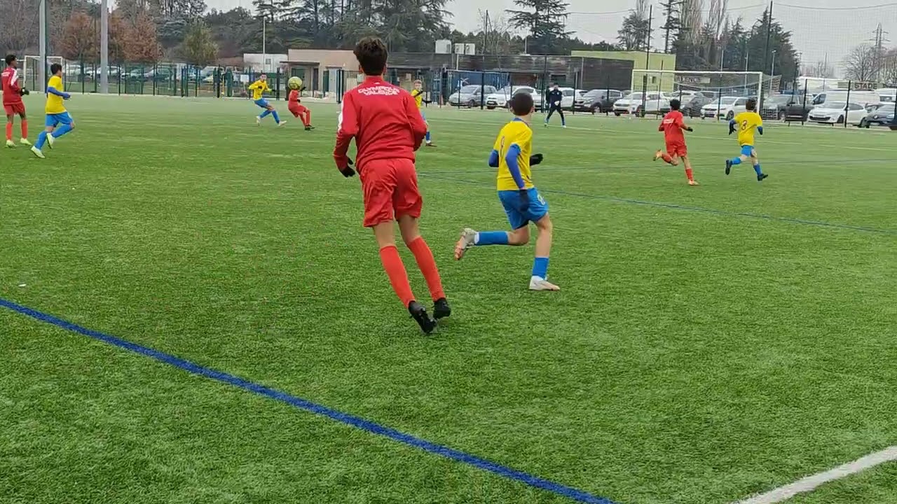 Match amical : l'Etrat la tour sportif U14 R1 B vs Olympique de Valence U14 R1 A. 13/01/24