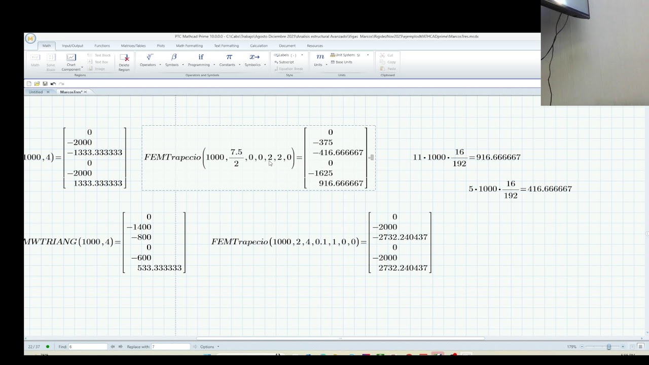 Structural analysis CB15 Virtual