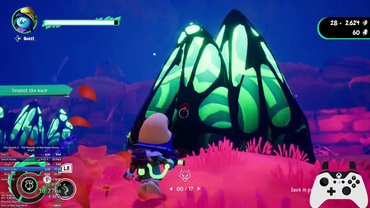 The Smurfs 2: The Prisoner of the Green Stone Any% Speedrun in 1:09:59