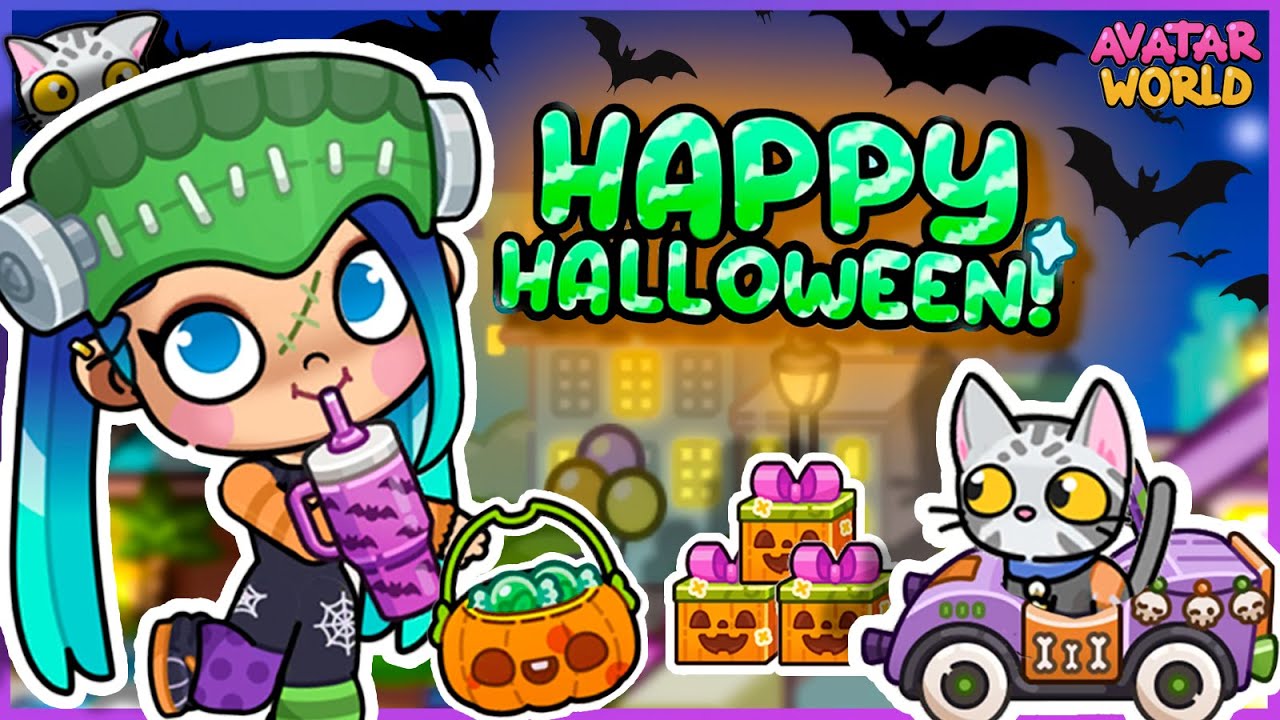 🎃 Avatar World: The Halloween Movie with Lily and Tofu 👻🎉