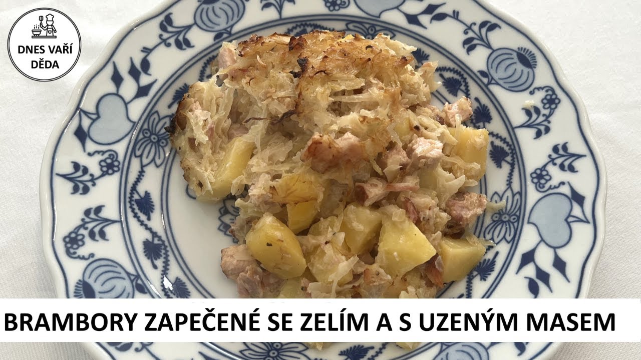 Brambory zapečené se zelím a s uzeným masem | Josef Holub
