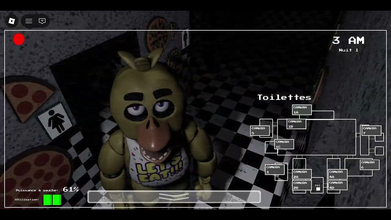 FIVE NIGHT AT FREDDY (NIGHT 1)