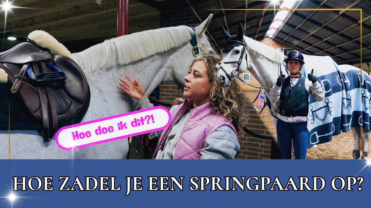 Mijn COMPLETE opzadelroutine met Valley | PaardenpraatTV