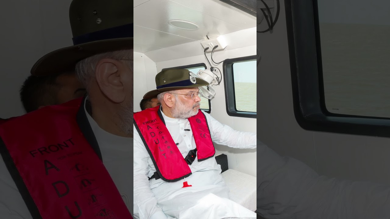 AMIT SHAH VISITS HARAMI NALA - INDIA&rsquo;S MOST TRICKY BORDER