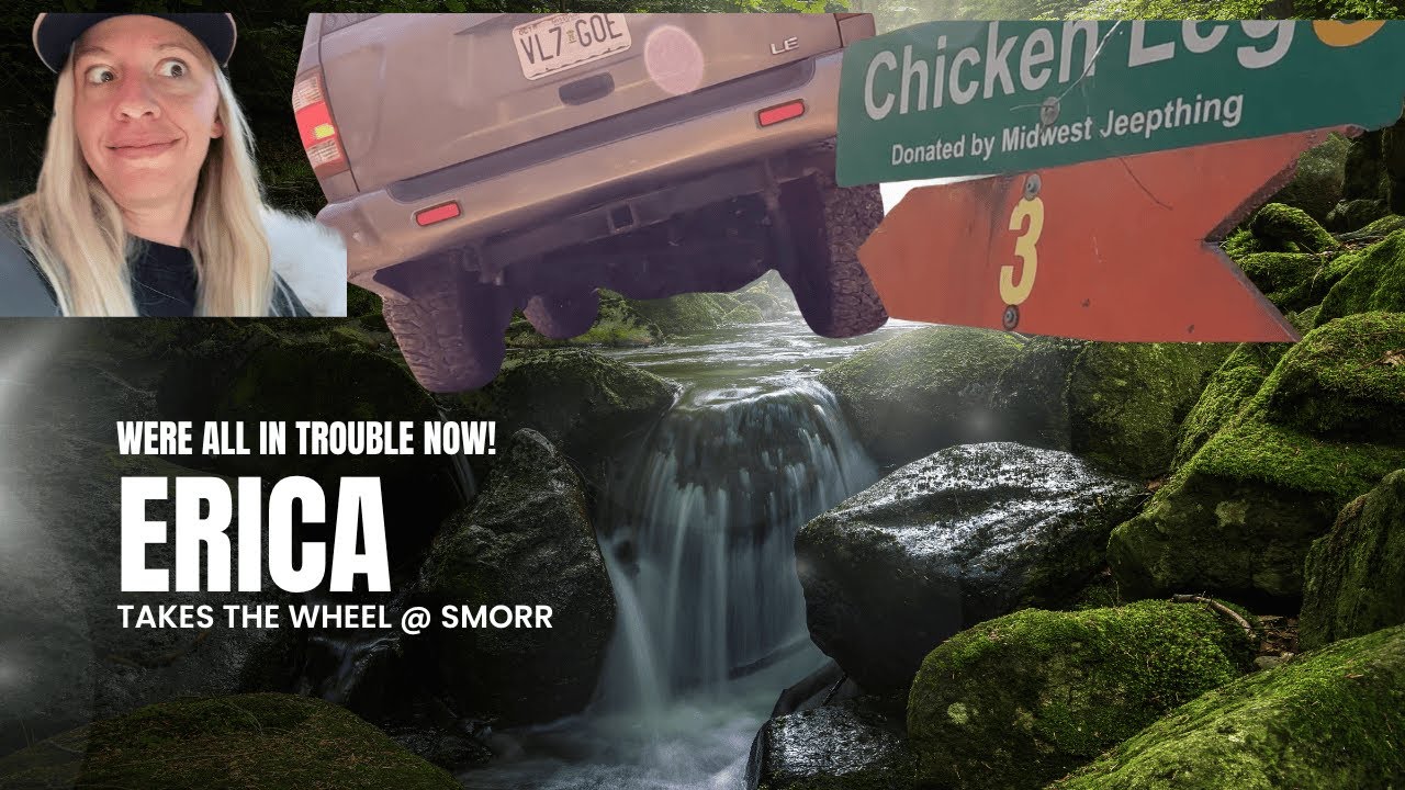 Wife Erica Takes the Wheel at SMORR Off-Road Park! | Drew’s Pathfinder Conquers the Trails