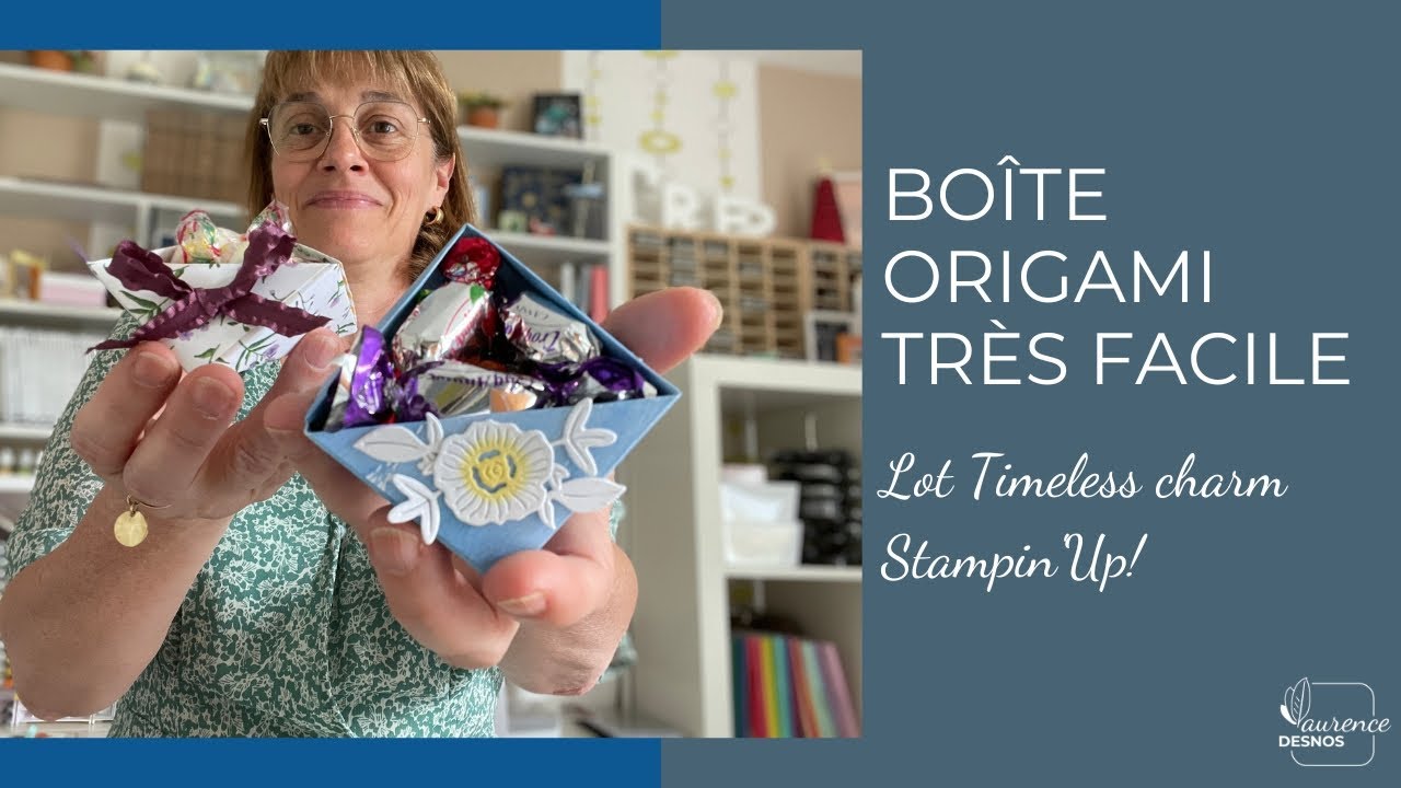 Boîte origami super facile à faire / Stampin'up