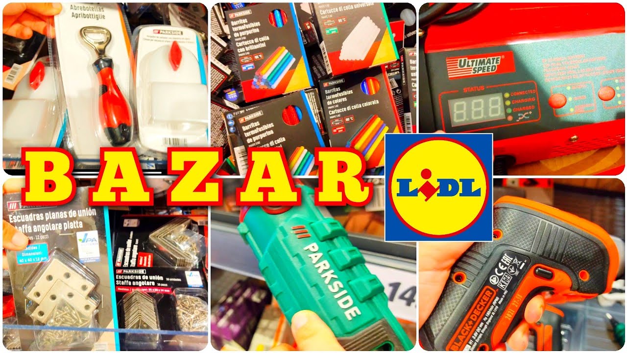 LIDL 🤩 BAZAR 🔥 NOVEDADES PARKSIDE HERRAMIENTAS BRICOLAJE DICIEMBRE 2021