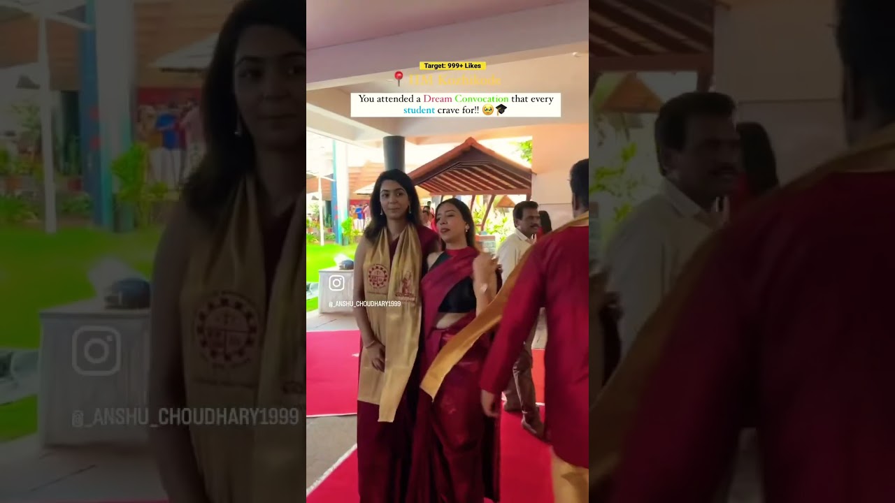 Dream Convocation at IIM Kozhikode🎓😍| CAT 2023 Motivation #iim #convocation #mba #cat2023 #shorts
