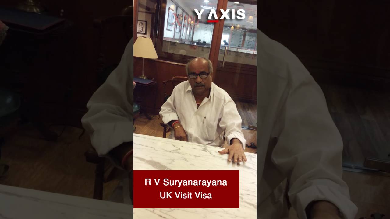 Y-Axis client Mr.Ramanolla Venkata Surya narayana's review on his UK visit visa grant