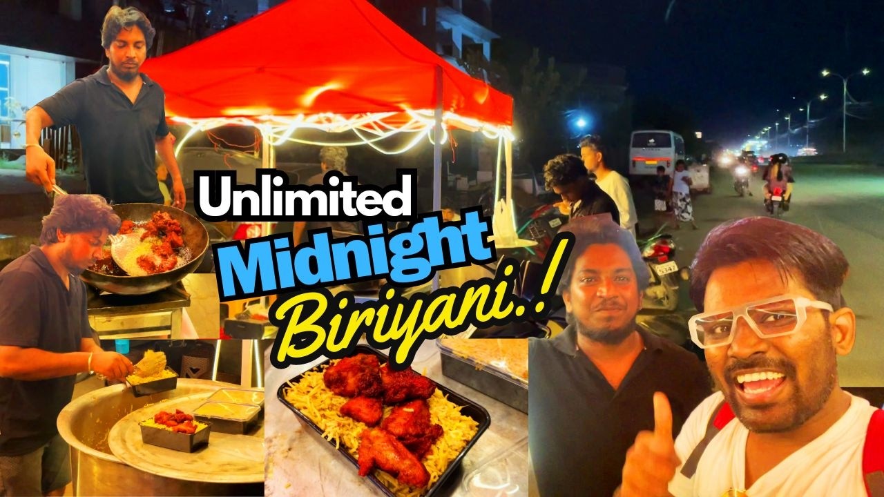 Part 2 | Unlimited பிரியாணி ஆ.! அதுவும் Midnight லயா.! எப்புட்றா.!! | Midnight Biriyani | AK Square